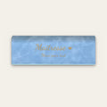 Étui à lunettes maîtresse personnalisé, gravé — Bleu ciel — gravure « Maîtresse » / « Merci pour tout »