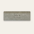 Étui à lunettes tata personnalisé, gravé — Gris — gravure « Tata » / « La meilleure »