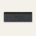 Étui à lunettes tonton personnalisé, gravé — Noir — gravure « Tonton » / « Le meilleur »