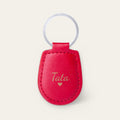 Porte-clés tata personnalisé, gravé — Rouge — gravure « Tata »